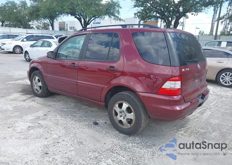 2004 Mercedes-Benz Ml 350 4Matic z USA, uszkodzony, nr VIN 4JGAB57E14A465363